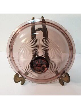 Vtg Pyrex Vision Ware V1C Round Lid Cranberry Red Glass Replacement 6.5" 1L/1QT